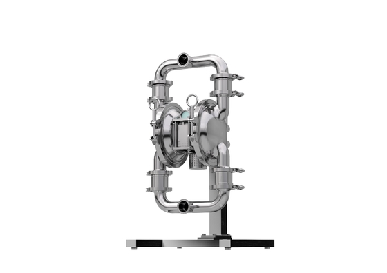 3A Food Grade Air Driven Double Diaphragm Pump For Dairy Products Fruit Juice