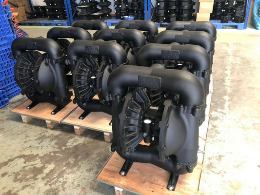 Safety Pneumatic Diaphragm Pump For Volatility Strong Acid No Electricity