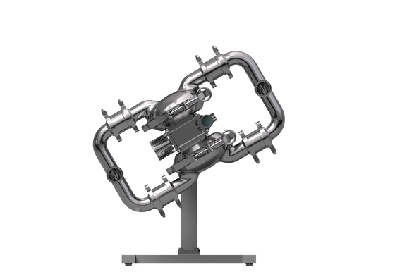 3A Food Grade Air Driven Double Diaphragm Pump For Dairy Products Fruit Juice
