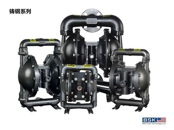0.83 Mpa Air Driven Double Diaphragm Pump 2 Diaphragm Pump For Waste Water