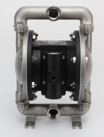 Chemical Resistant Air Driven Double Diaphragm Pump Self Priming Submerse Capability